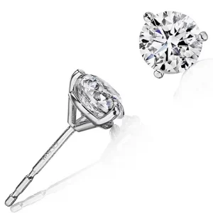 Luxury Diamond studs platinum